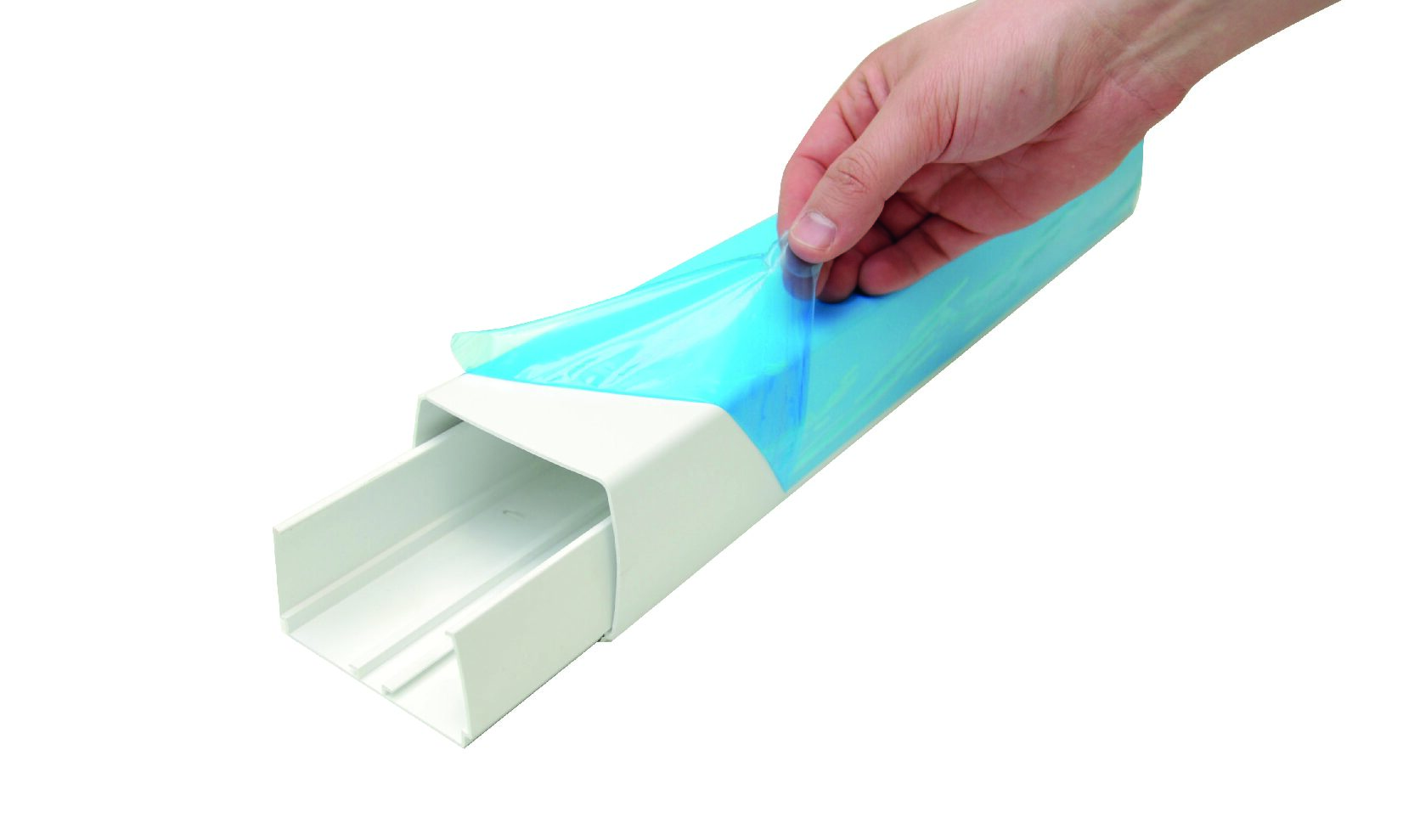 Goulottes 110x75 White 2m